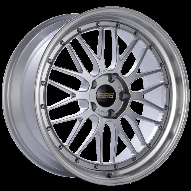 BBS red auto part
