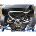 aFe cat-back exhaust detail