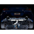 AWE Tuning cat-back exhaust detail