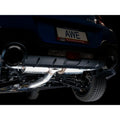 AWE Tuning cat-back exhaust close-up