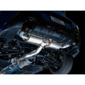 AWE Tuning cat-back exhaust installed view