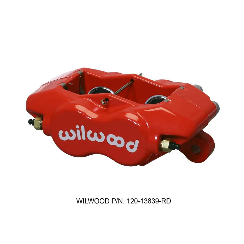 Wilwood red auto part