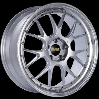 BBS red auto part