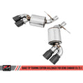AWE Tuning black axle-back exhaust