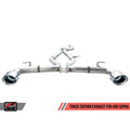 AWE Tuning exhaust close-up