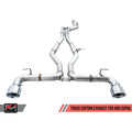 AWE Tuning exhaust detail