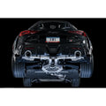AWE Tuning exhaust installed view
