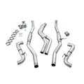 AWE Tuning exhaust installed view
