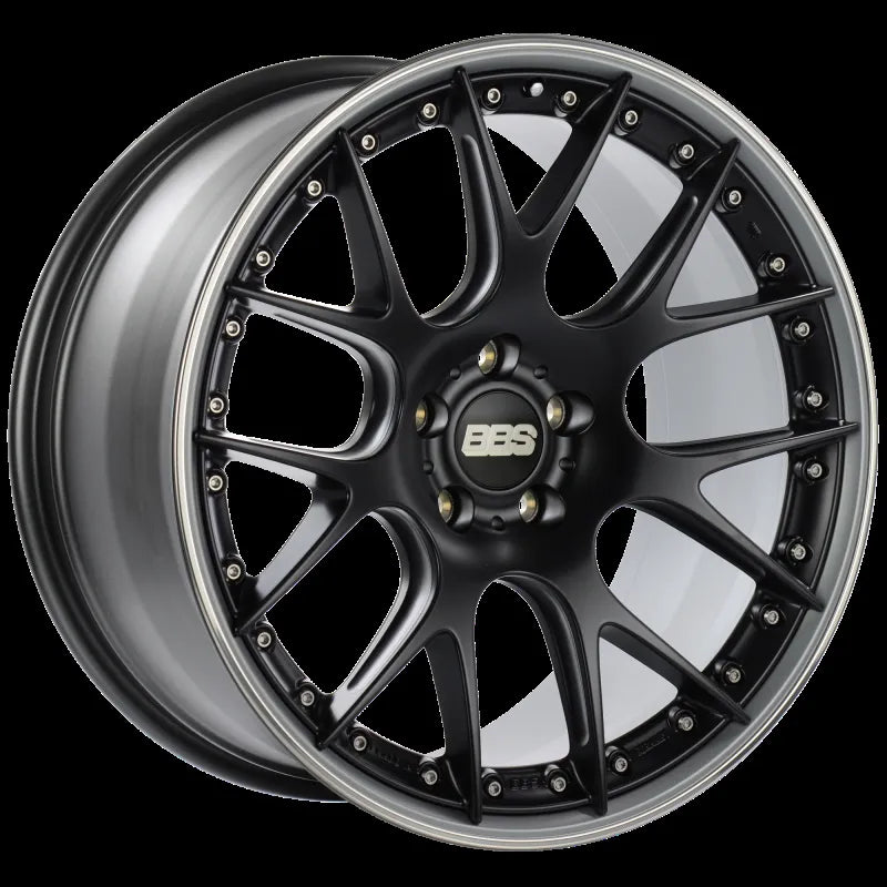 BBS black auto part