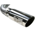 aFe cat-back exhaust installed view