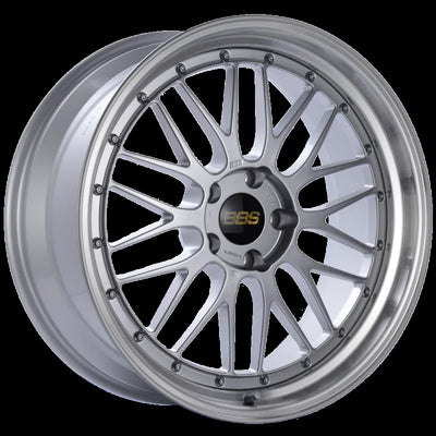 BBS red auto part