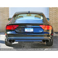 AWE Tuning exhaust installed view
