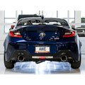 AWE Tuning cat-back exhaust detail