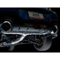 AWE Tuning cat-back exhaust installed view