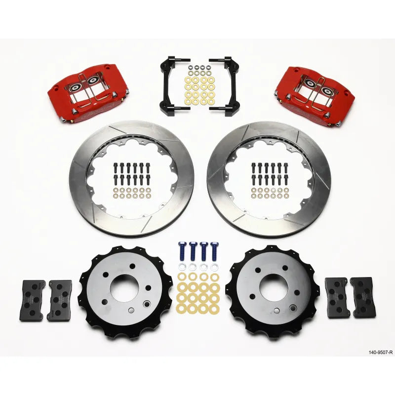 Wilwood red auto part