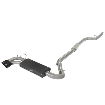 aFe black cat-back exhaust