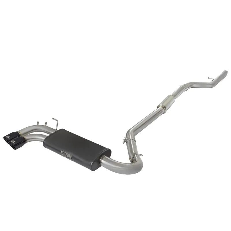 aFe black cat-back exhaust