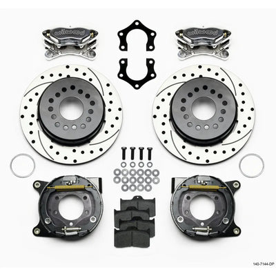 Wilwood polished auto part