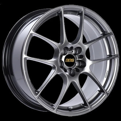 BBS black auto part