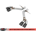 AWE Tuning axle-back exhaust detail