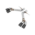 AWE Tuning axle-back exhaust close-up