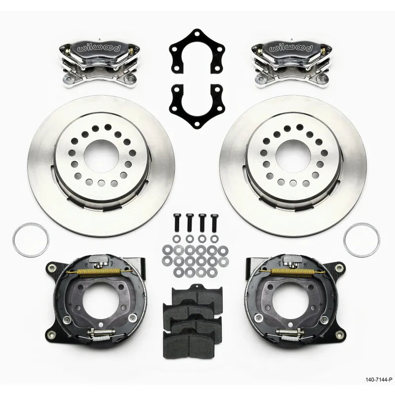 Wilwood polished auto part