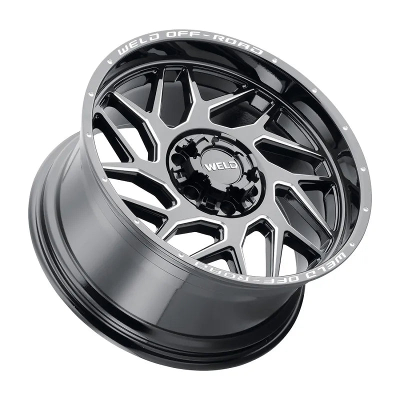 Weld black auto part