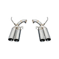Remark axle-back exhaust detail