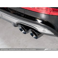 AWE Tuning exhaust installed view