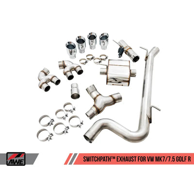 AWE Tuning silver exhaust