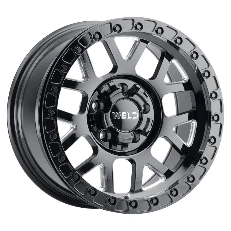 Weld black auto part