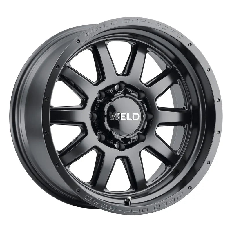 Weld black auto part