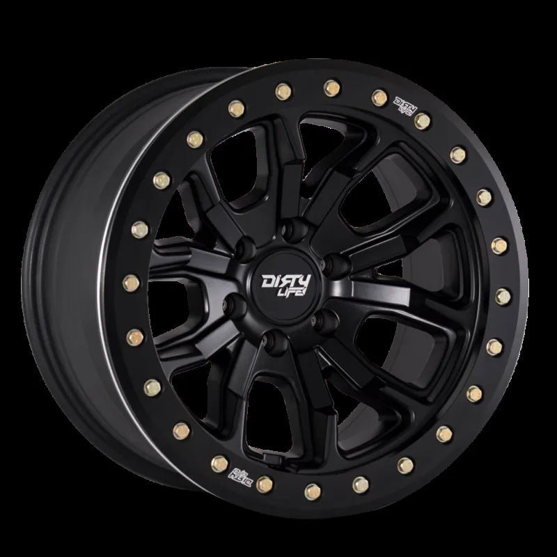 Dirty Life Wheels black auto part