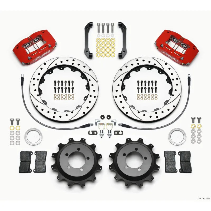 Wilwood red auto part