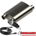 QTP muffler close-up