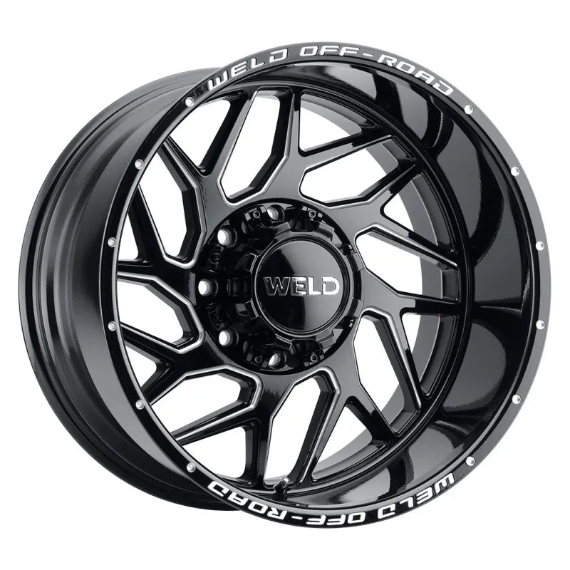 Weld black auto part