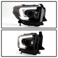 SPYDER headlights installed view