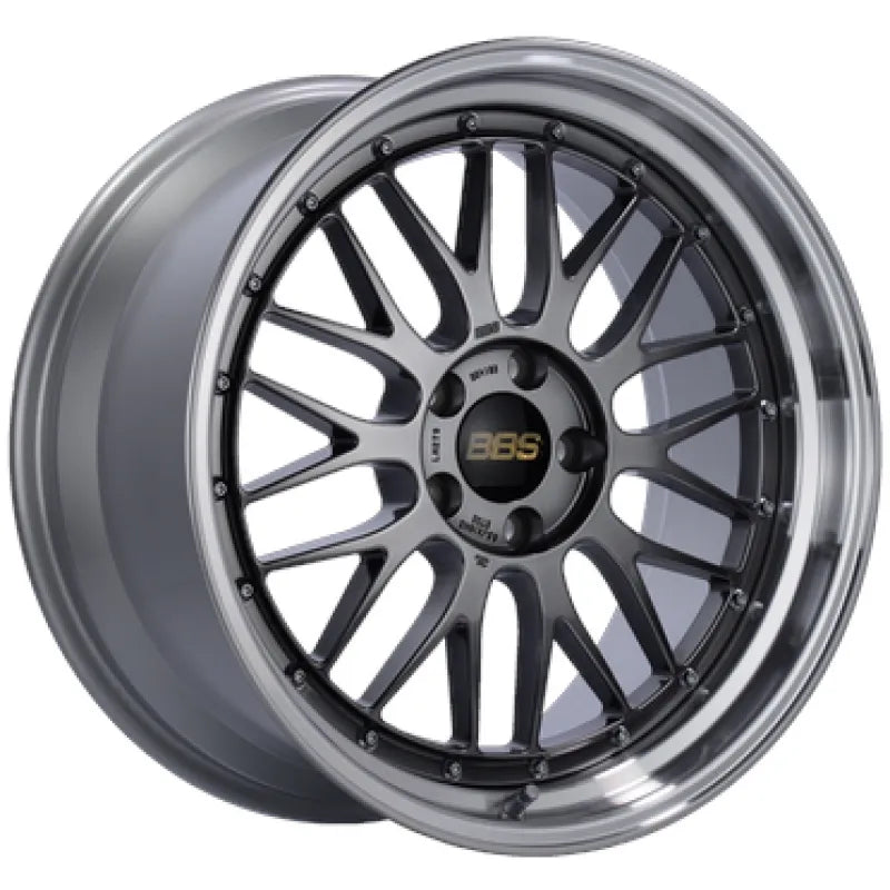 BBS black auto part