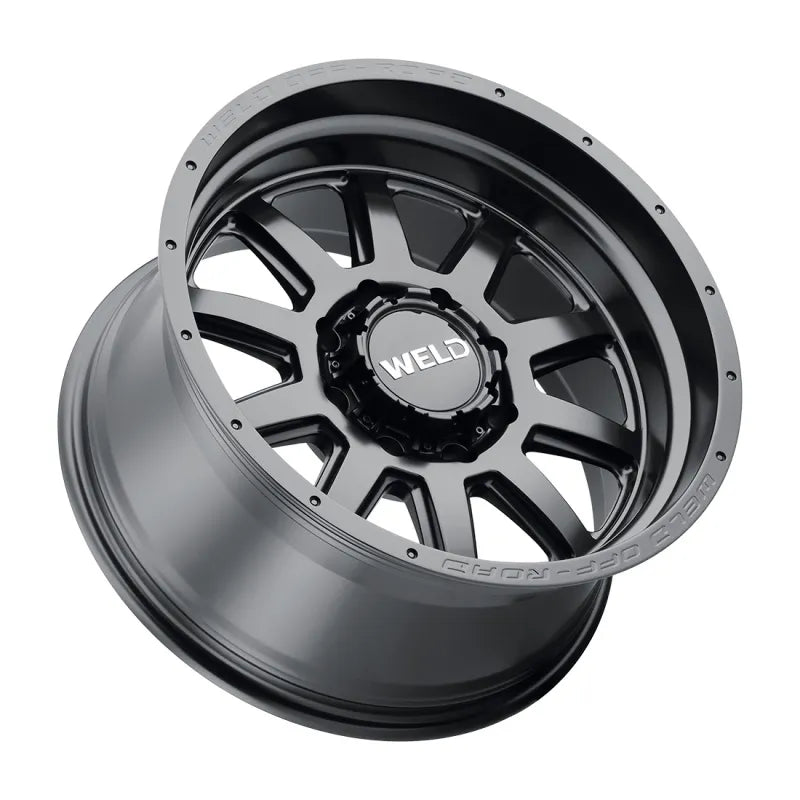 Weld black auto part