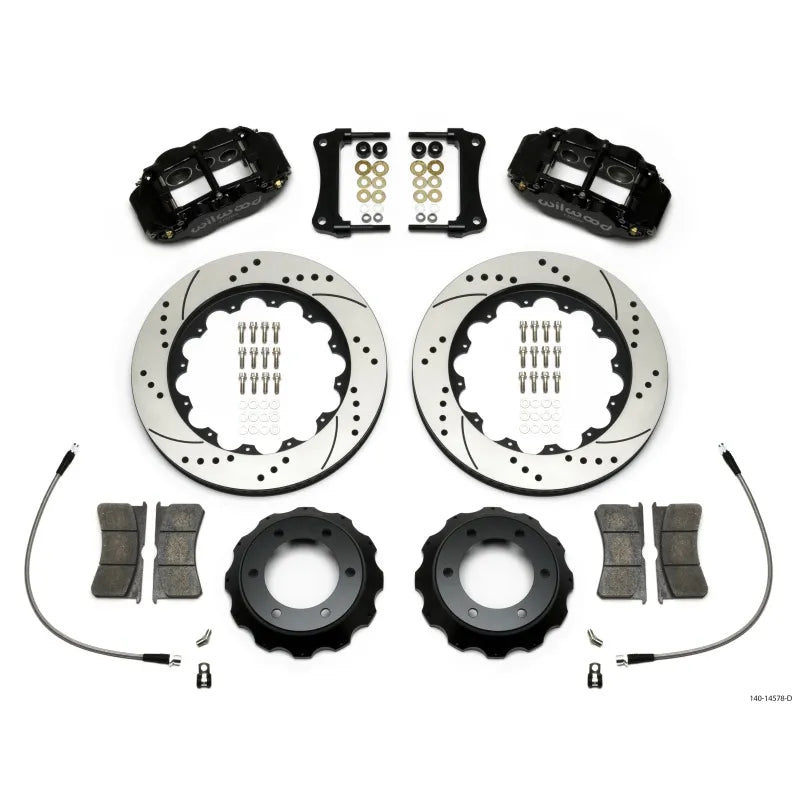 Wilwood black auto part