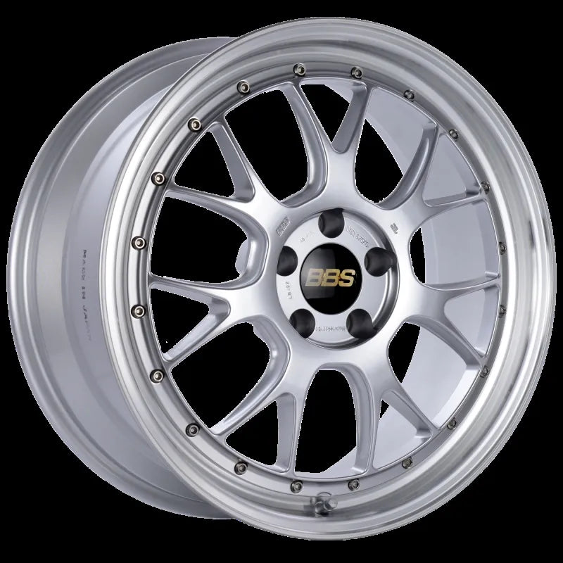 BBS red auto part