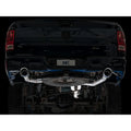 AWE Tuning cat-back exhaust close-up