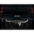 AWE Tuning cat-back exhaust close-up
