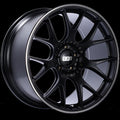 BBS black auto part
