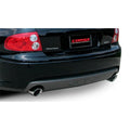 CORSA Performance cat-back exhaust installed view