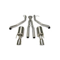 CORSA Performance cat-back exhaust close-up