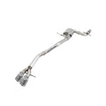 AWE Tuning exhaust installed view