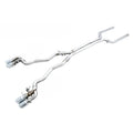 AWE Tuning cat-back exhaust detail