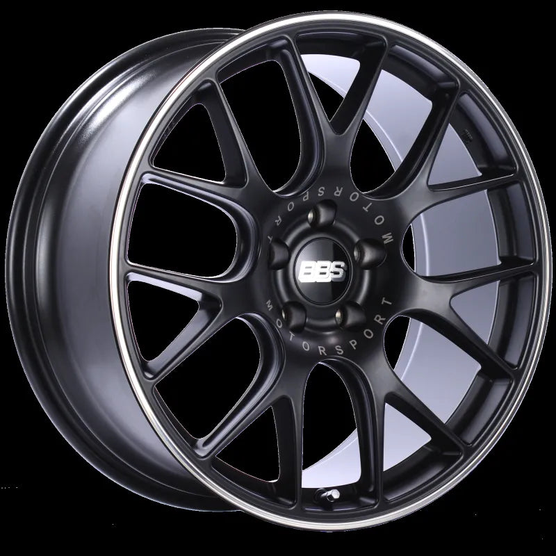 BBS black auto part