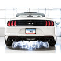 AWE Tuning cat-back exhaust detail
